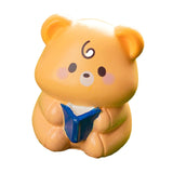 Maxbell Butter Bears Figurine Display Ornament Collectible Toy for Bedroom Shelf Desk reading