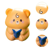 Maxbell Butter Bears Figurine Display Ornament Collectible Toy for Bedroom Shelf Desk reading