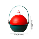 Maxbell Christmas Gift Bag Xmas Party Supplies Holiday Gift Wrap Friends Kids Adults Spherical Snowman