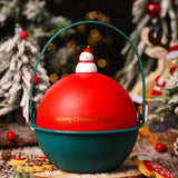 Maxbell Christmas Gift Bag Xmas Party Supplies Holiday Gift Wrap Friends Kids Adults Spherical Snowman