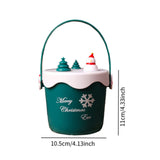 Maxbell Christmas Gift Bag Xmas Party Supplies Holiday Gift Wrap Friends Kids Adults Cylinder Snowman