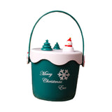 Maxbell Christmas Gift Bag Xmas Party Supplies Holiday Gift Wrap Friends Kids Adults Cylinder Snowman