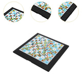 Maxbell Snake and Ladders Board Game Travel Game Portable for Family Adults Children