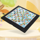 Maxbell Snake and Ladders Board Game Travel Game Portable for Family Adults Children