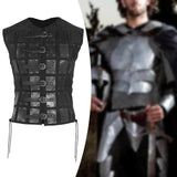 Maxbell Samurai Armor Steampunk Chest Armor for Party Halloween Pirate black