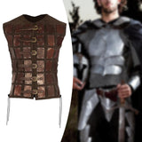 Maxbell Samurai Armor Steampunk Chest Armor for Party Halloween Pirate brown