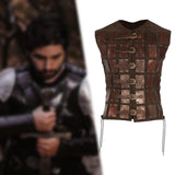 Maxbell Samurai Armor Steampunk Chest Armor for Party Halloween Pirate brown