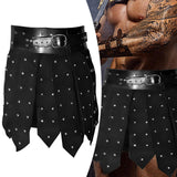 Maxbell Cosplay Skirt Knight Unique Mens Cosplay Costume for Party Carnival Festival