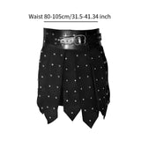 Maxbell Cosplay Skirt Knight Unique Mens Cosplay Costume for Party Carnival Festival