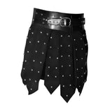Maxbell Cosplay Skirt Knight Unique Mens Cosplay Costume for Party Carnival Festival