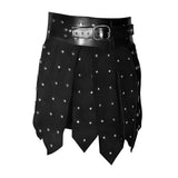 Maxbell Cosplay Skirt Knight Unique Mens Cosplay Costume for Party Carnival Festival