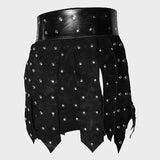 Maxbell Cosplay Skirt Knight Unique Mens Cosplay Costume for Party Carnival Festival