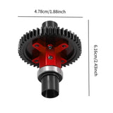 Maxbell 46T Complete Slipper Clutches Complete Slipper Clutches for 1/8 4WD Sledg RC Car red