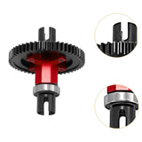 Maxbell RC Middle Differential Sturdy RC Car Upgrade Part for Crawler Vehicle 1/8 RC Red