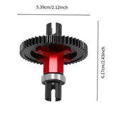 Maxbell RC Middle Differential Sturdy RC Car Upgrade Part for Crawler Vehicle 1/8 RC Red