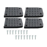 Maxbell 4Pcs Stilt Sole Replacement Kits for Indoor Painter Taping Plastering Wiring