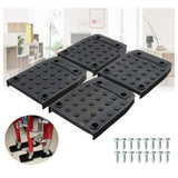 Maxbell 4Pcs Stilt Sole Replacement Kits for Indoor Painter Taping Plastering Wiring