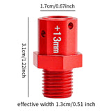 Maxbell 4 Pieces 1/8 1/7 RC Car Coupling DIY Accessory Replacement for Crawler Model red