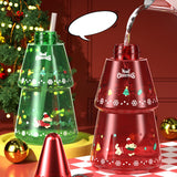Maxbell Drinking Tumbler Cup 500ml Christmas Straw Cup for Tea Cold Water Girls Boys Red