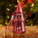 Maxbell Drinking Tumbler Cup 500ml Christmas Straw Cup for Tea Cold Water Girls Boys Red