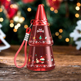 Maxbell Drinking Tumbler Cup 500ml Christmas Straw Cup for Tea Cold Water Girls Boys Red