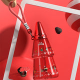 Maxbell Drinking Tumbler Cup 500ml Christmas Straw Cup for Tea Cold Water Girls Boys Red
