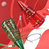 Maxbell Drinking Tumbler Cup 500ml Christmas Straw Cup for Tea Cold Water Girls Boys Red
