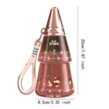 Maxbell Drinking Tumbler Cup 500ml Christmas Straw Cup for Tea Cold Water Girls Boys Pink