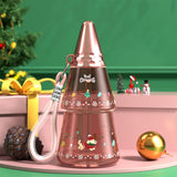 Maxbell Drinking Tumbler Cup 500ml Christmas Straw Cup for Tea Cold Water Girls Boys Pink