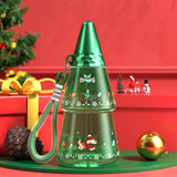 Maxbell Drinking Tumbler Cup 500ml Christmas Straw Cup for Tea Cold Water Girls Boys Green