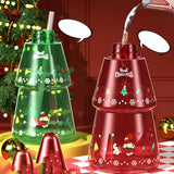 Maxbell Drinking Tumbler Cup 500ml Christmas Straw Cup for Tea Cold Water Girls Boys Green