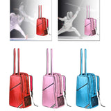 Maxbell Fencing Bag Versatile Nylon Cloth Handbag for Enthusiast Adults Professional red