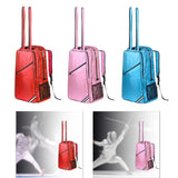 Maxbell Fencing Bag Versatile Nylon Cloth Handbag for Enthusiast Adults Professional red