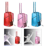 Maxbell Fencing Bag Versatile Nylon Cloth Handbag for Enthusiast Adults Professional red