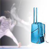 Maxbell Fencing Bag Versatile Nylon Cloth Handbag for Enthusiast Adults Professional blue