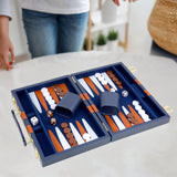 Maxbell Travel Backgammon Set Family Games Classic Board Game for Adults Travel