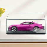 Maxbell Acrylic Display Case Model Figure Display Case for 1/18 Model Cars Souvenirs