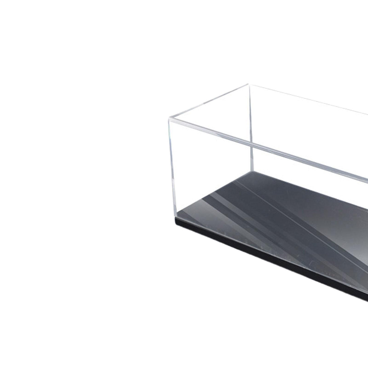 Maxbell Acrylic Display Case Model Figure Display Case for 1/18 Model Cars Souvenirs