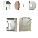 Maxbell Laptop Stand for Desk Multipurpose Desktop Lightweight Computer Stand Holder