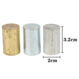 Maxbell 3Pcs Copper, Iron, and Aluminum Cylinder Set Density Experimentation