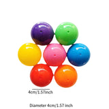 Maxbell Bingo Ball Supplies Replacement Raffle Balls for Office Nights Tabletop Game 45 to 50 balls