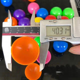 Maxbell Bingo Ball Supplies Replacement Raffle Balls for Office Nights Tabletop Game 45 to 50 balls