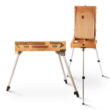 Maxbell Wood Painting Easel Multifunctional Sketch Easel for Sketching Artist Indoor