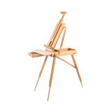 Maxbell Wooden Painting Easel Adjustable Sketch Box Easel for Indoor Painting Drawing