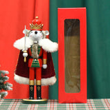 Maxbell Christmas Nutcracker Figurine Crafts Ornament for Xmas Gift Holiday