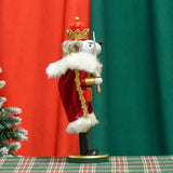 Maxbell Christmas Nutcracker Figurine Crafts Ornament for Xmas Gift Holiday