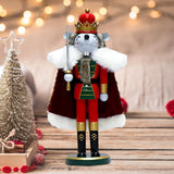 Maxbell Christmas Nutcracker Figurine Crafts Ornament for Xmas Gift Holiday