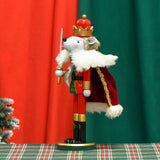 Maxbell Christmas Nutcracker Figurine Crafts Ornament for Xmas Gift Holiday