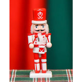 Maxbell 3Pcs Nutcracker Figurine Christmas Decor for Christmas Party Favors Birthday