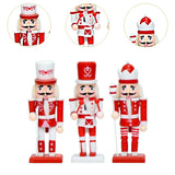 Maxbell 3Pcs Nutcracker Figurine Christmas Decor for Christmas Party Favors Birthday